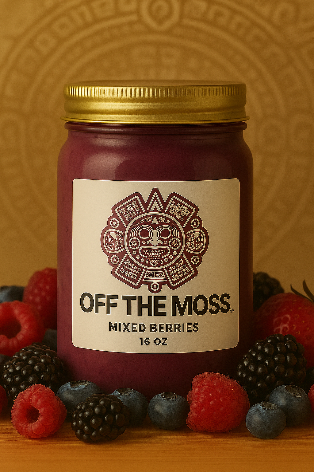 Off The Moss - Mixed Berries Sea Moss Gel  (16oz)