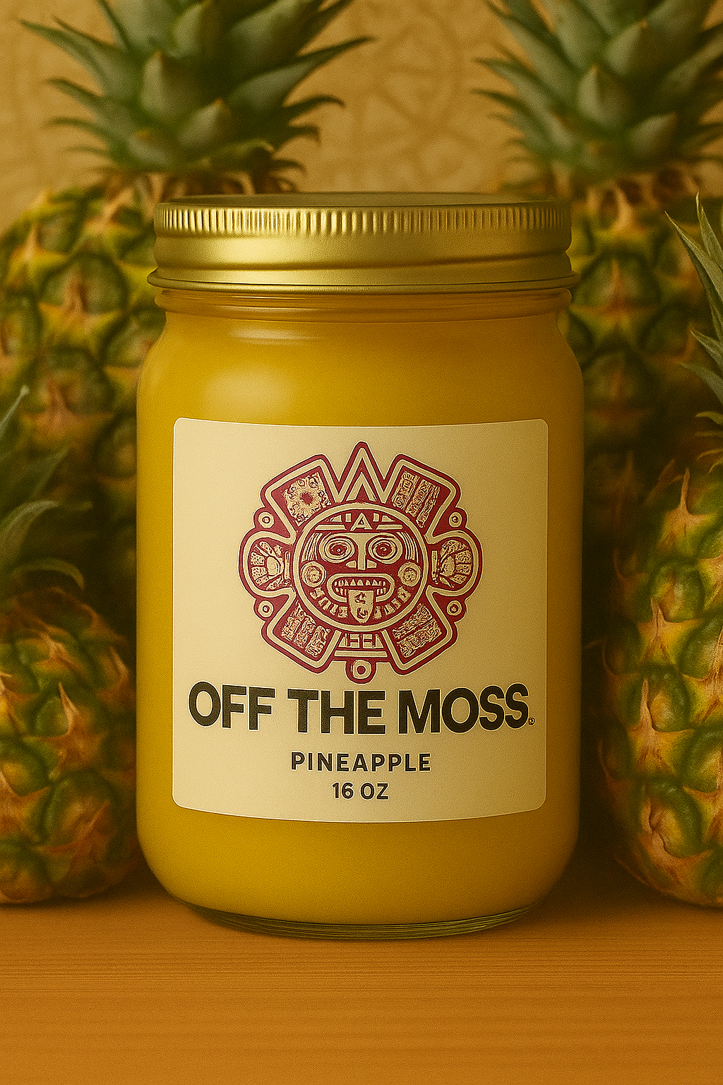 Off The Moss - Pineapple Sea Moss Gel   (16oz)