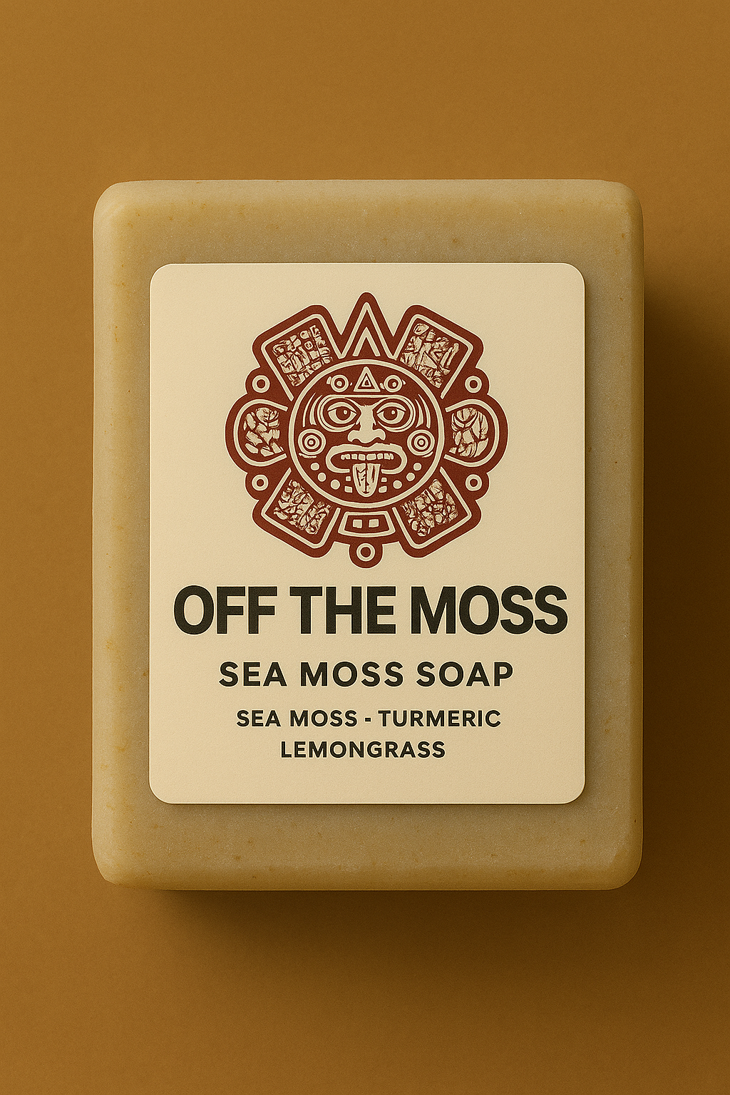 Off The Moss - Sea Moss Soap + Tumeric + Lemongrass